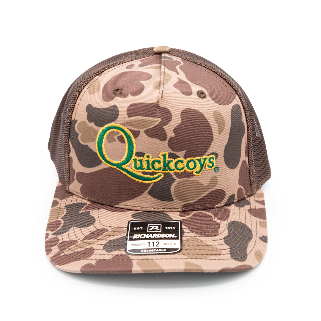 Quickcoys Patterned Mesh Back Hat