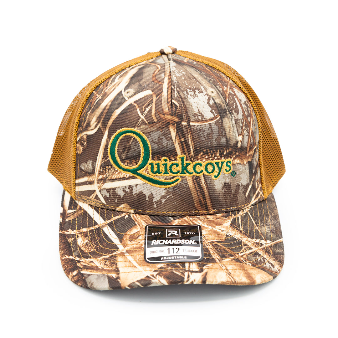 Quickcoys Patterned Mesh Back Hat