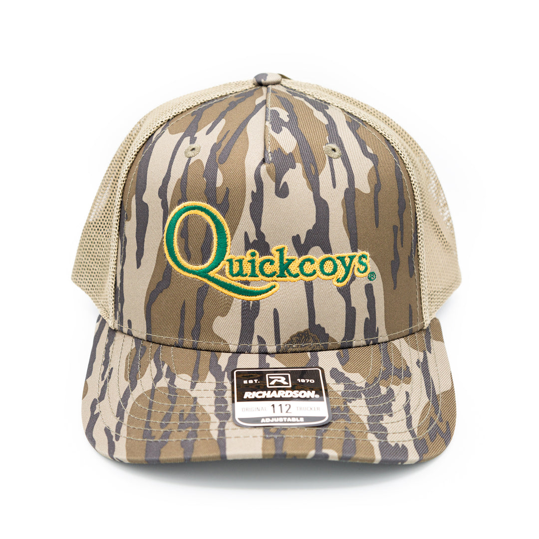 Quickcoys Patterned Mesh Back Hat